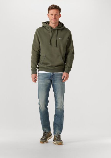 Olijf TOMMY JEANS Sweater TJM REG BADGE HOODIE EXT - large