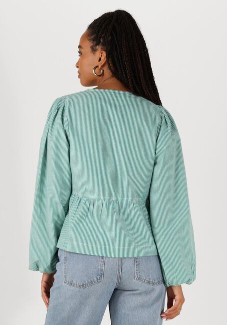 NEO NOIR ESMEE SMALL STRIPE BLOUSE Blouses en vert - large