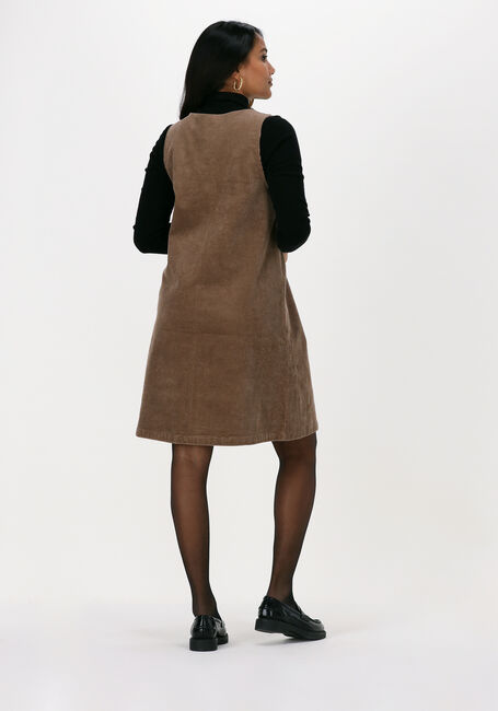 MSCH COPENHAGEN Mini robe FELUCA SL DRESS en marron - large