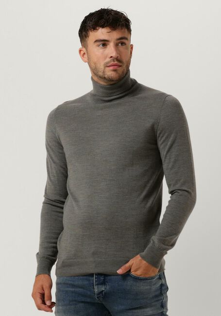 Groene PROFUOMO Coltrui PULLOVER ROLL NECK - large