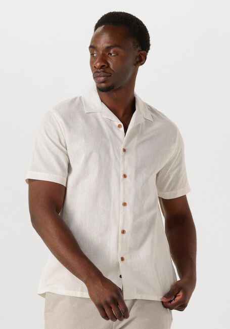 ANERKJENDT AKLEO SSS COT/LINEN SHIRT Chemises en blanc - large