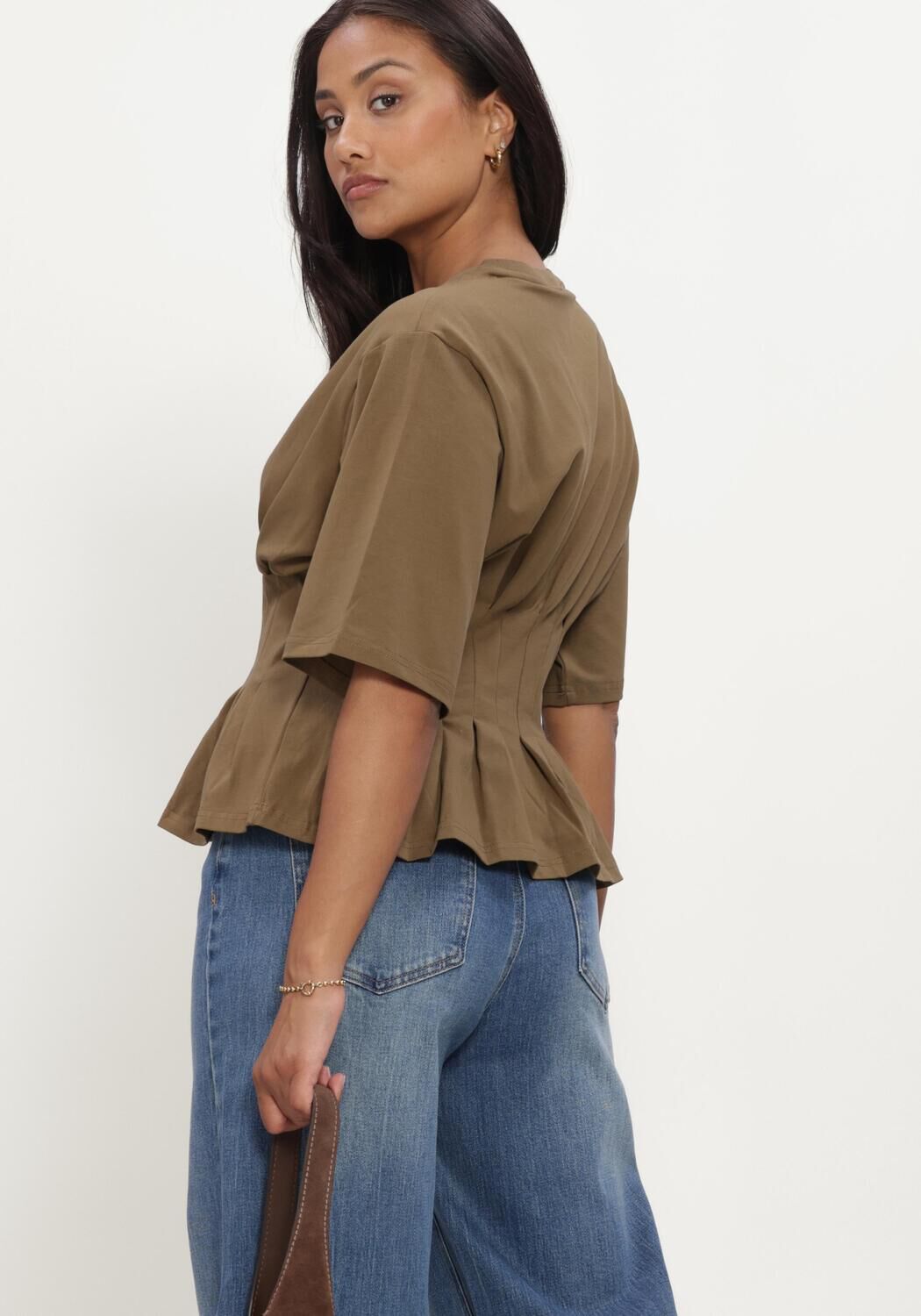 GESTUZ GZINEZ TEE Blouses en vert - large