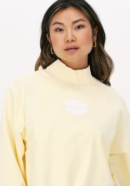PENN & INK Pull S22F1037 en jaune - large