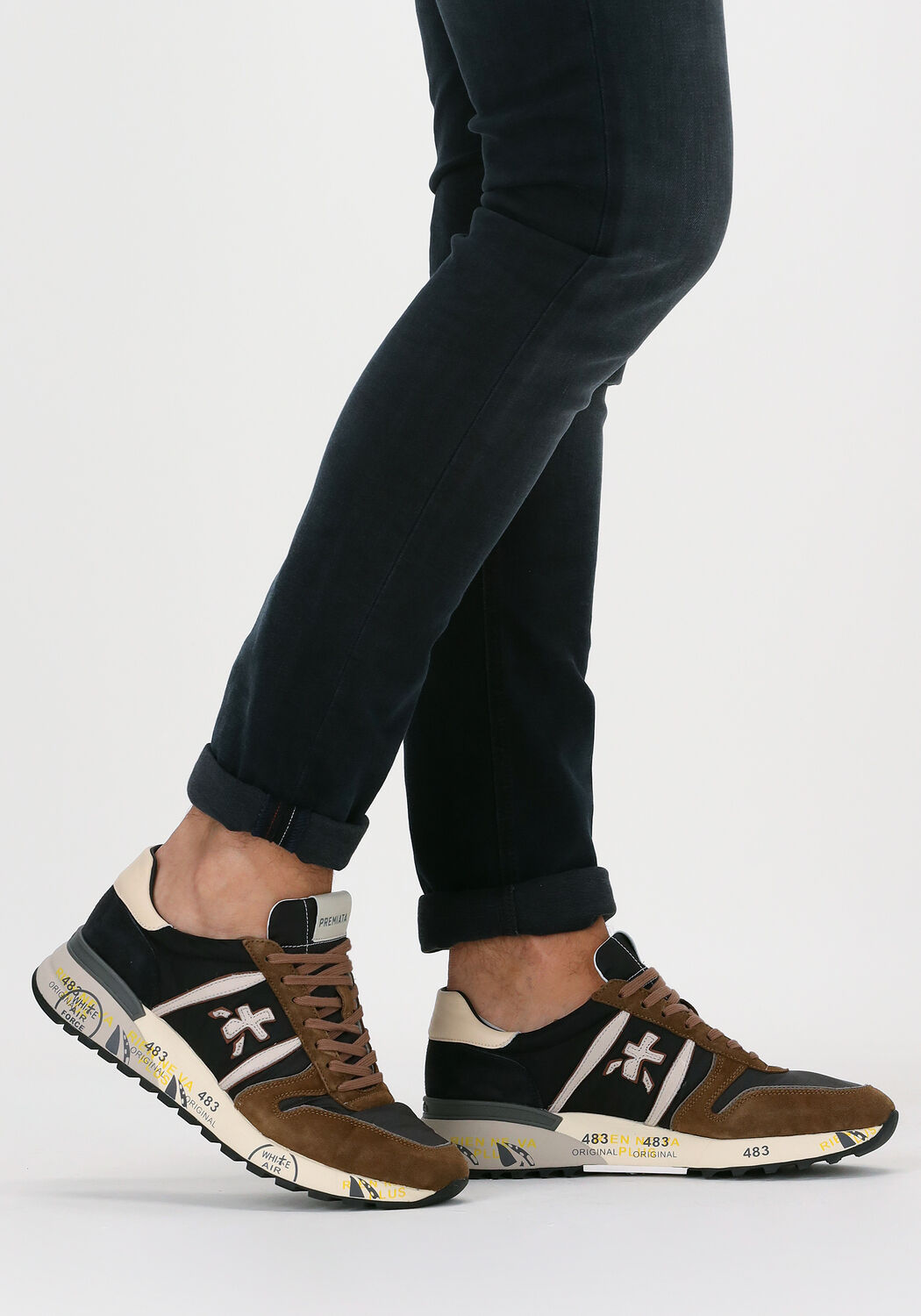 Cognac PREMIATA Sneakers LANDER - large