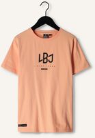 INDIAN BLUE JEANS T-shirt T-SHIRT IBJ BACKPRINT en orange INDIAN BLUE JEANS T-shirt T-SHIRT IBJ BACKPRINT en orange - medium