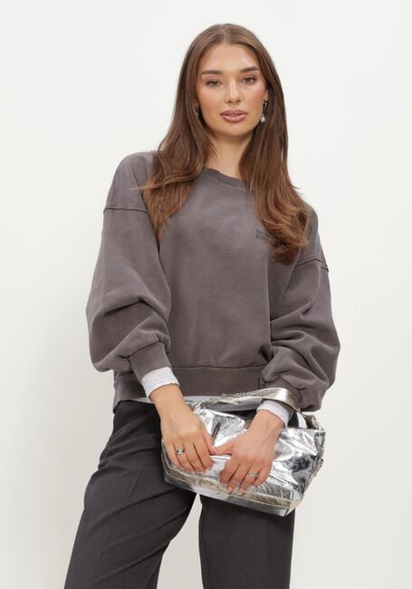 AMERICAN VINTAGE Pull MASSACHUSETTS en gris - large