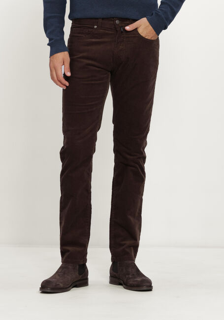 PIERRE CARDIN Slim fit jeans PC-LYON en marron - large