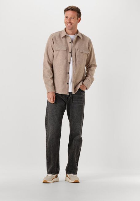 DSTREZZED Surchemise ULRIK OVERSHIRT en beige - large