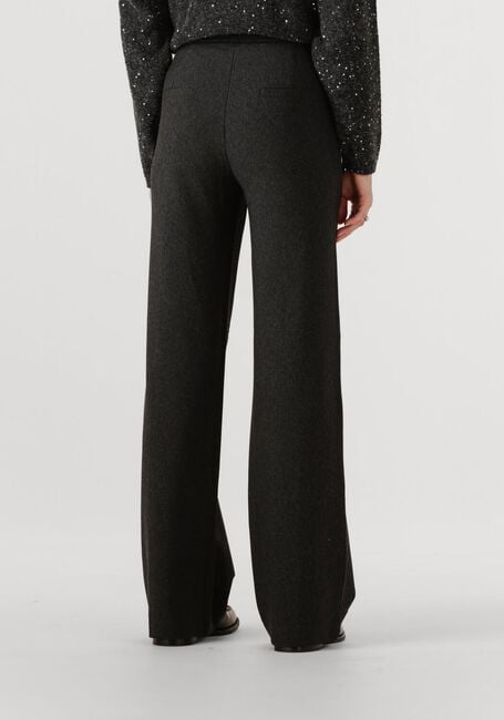 JANSEN AMSTERDAM Pantalon large ELLEN BROEK HVM 411 WIDE LEG ELASTIQUE LOGO WAISTBAND Gris foncé - large