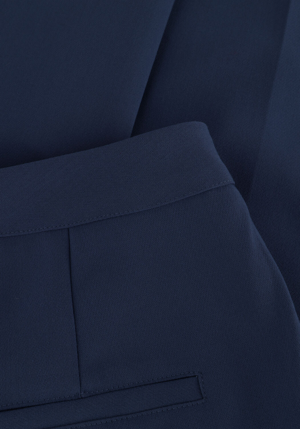 Blauwe ANOTHER LABEL Wijde broek MOORE PANTS - large