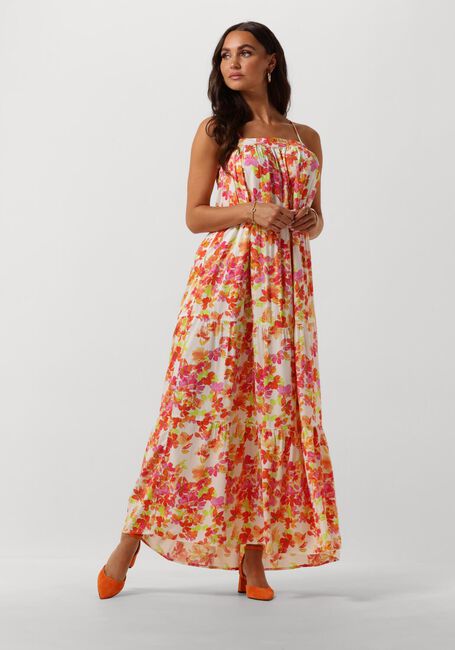 Y.A.S. Robe maxi YASFLIMA STRAP ANKLE DRESS en orange - large