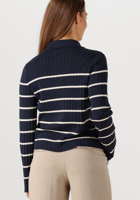 Donkerblauwe Y.A.S. Vest YASLIMANA LS KNIT CARDIGAN S. - large