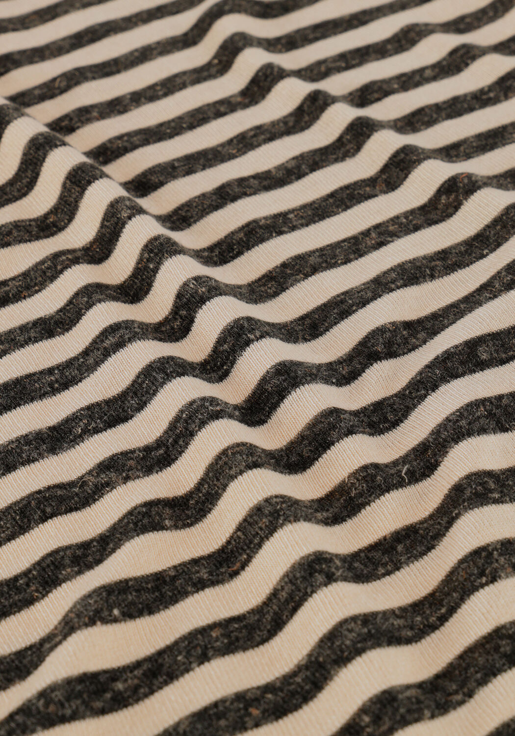 Beige BY-BAR Tops & T-shirts BASIC LS STRIPE TOP - large