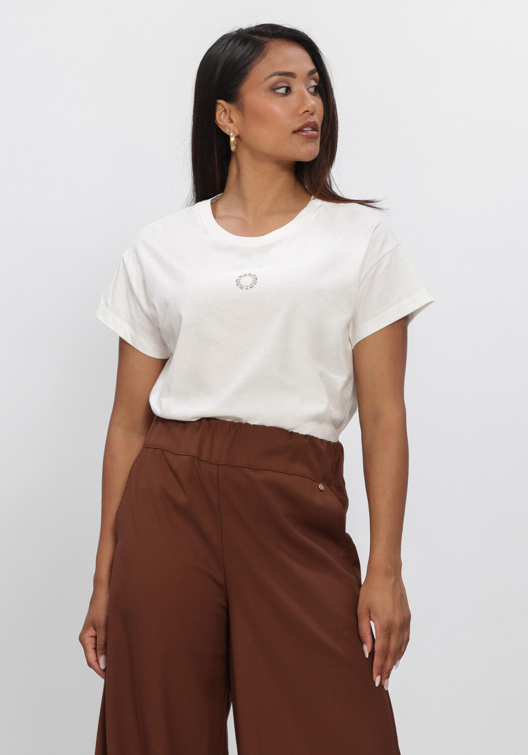 NUKUS T-shirt NIEK T-SHIRT en blanc - large