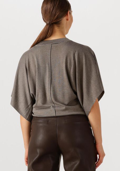 Taupe EST'SEVEN Trui SUZETTE NOLITA - large