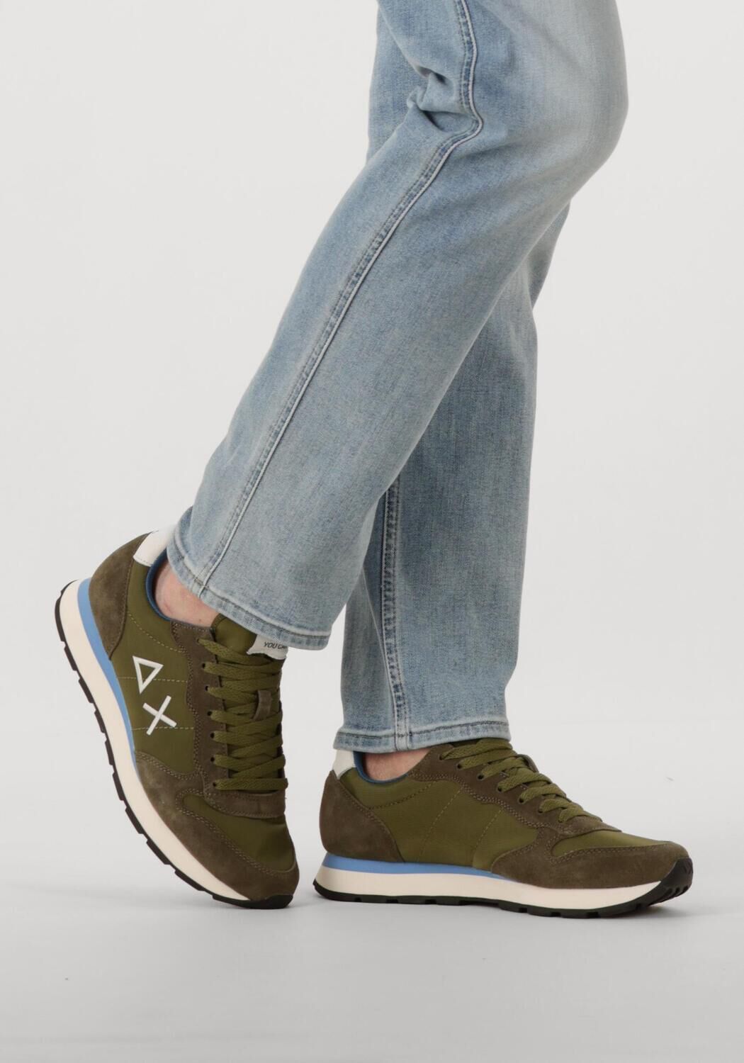 Groene SUN68 Sneakers TOM SOLID - large