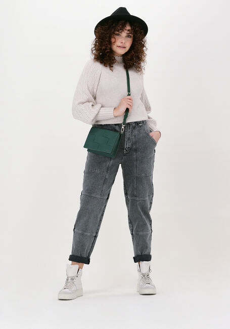 Beige OBJECT Trui IVY L/S KNIT PULLOVER - large