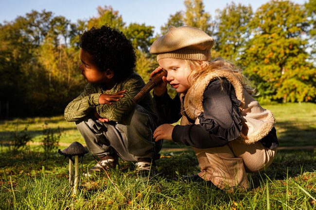 KOKO NOKO Gilet O56933 en beige - large