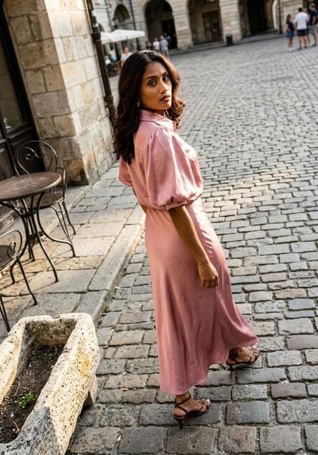 NOTRE-V NV-HILLY BLOUSE Blouses en rose - large