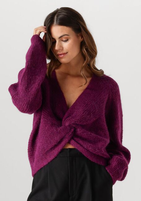 Paarse MSCH COPENHAGEN Trui MSCHPELLA PULLOVER - large
