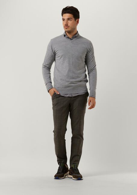 PROFUOMO Pull PULLOVER V-NECK Gris clair - large