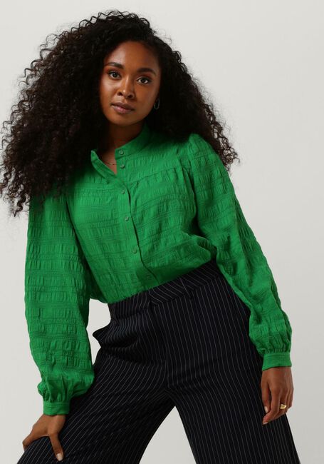 Donkergroene LOLLYS LAUNDRY  NICKY SHIRT - large