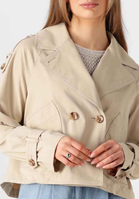 Beige BEAUMONT Jassen GRACY SHORT TRENCH - large