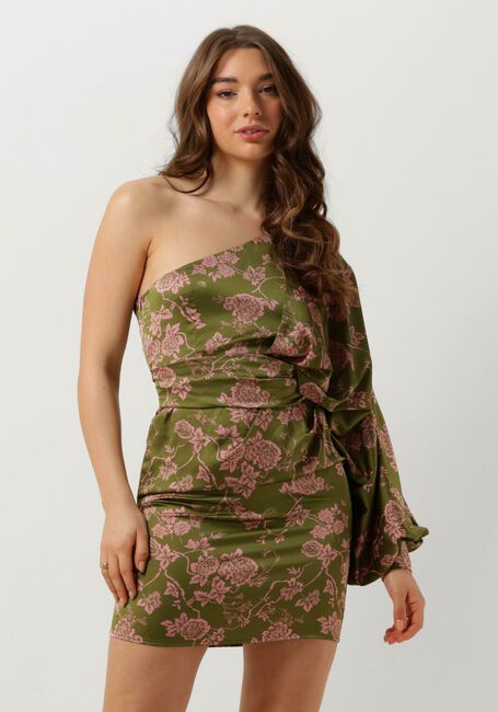 STUDIO AMAYA Mini robe FALLON en vert - large