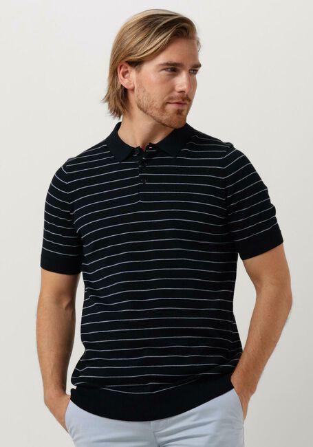 SAINT STEVE Polo HESSEL Bleu foncé - large