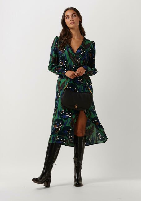 IDANO Robe midi JOLANDE en vert - large