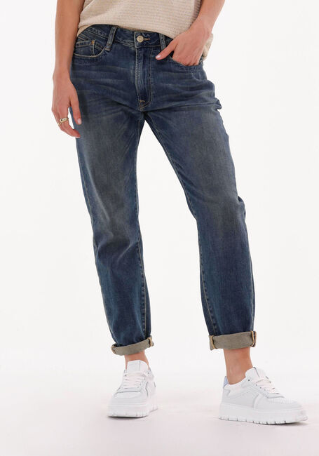SUMMUM Straight leg jeans TAPERED LOOSE PANTS LIGHT WEIGHT COTTON en bleu - large