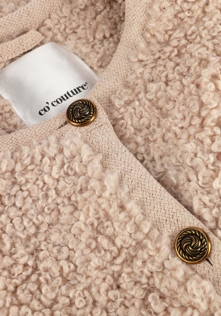 Ecru CO'COUTURE Jack NEW TIMMY TEDDY JACKET Ecru CO'COUTURE Jack NEW TIMMY TEDDY JACKET - large