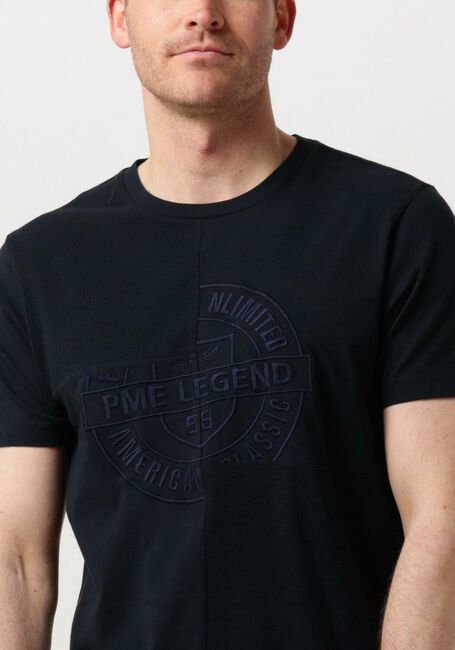 PME LEGEND T-shirt SHORT SLEEVE R-NECK PLAY MIX PIQUE en bleu - large