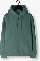 PURE PATH Pull HOODIE WITH FRONT AND TRIANGLE BACK PRINT en vert