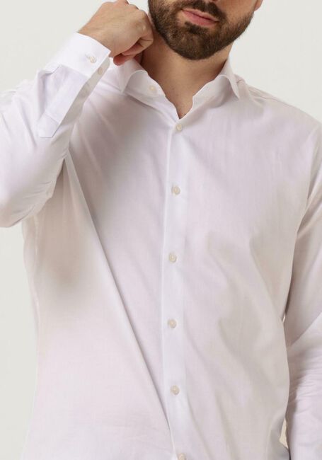 GENTI Chemise classique S9254-1109 en blanc - large