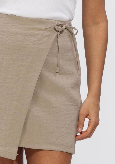OBJECT Mini-jupe OBJRINI MW SHORT WRAP SKIRT Sable - large