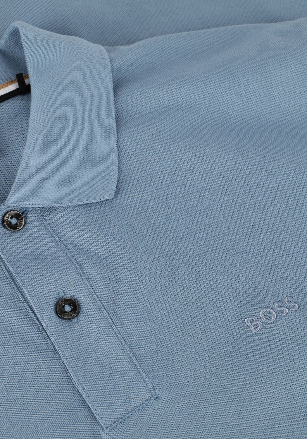 BOSS BLACK Polo PALLAS en bleu - large