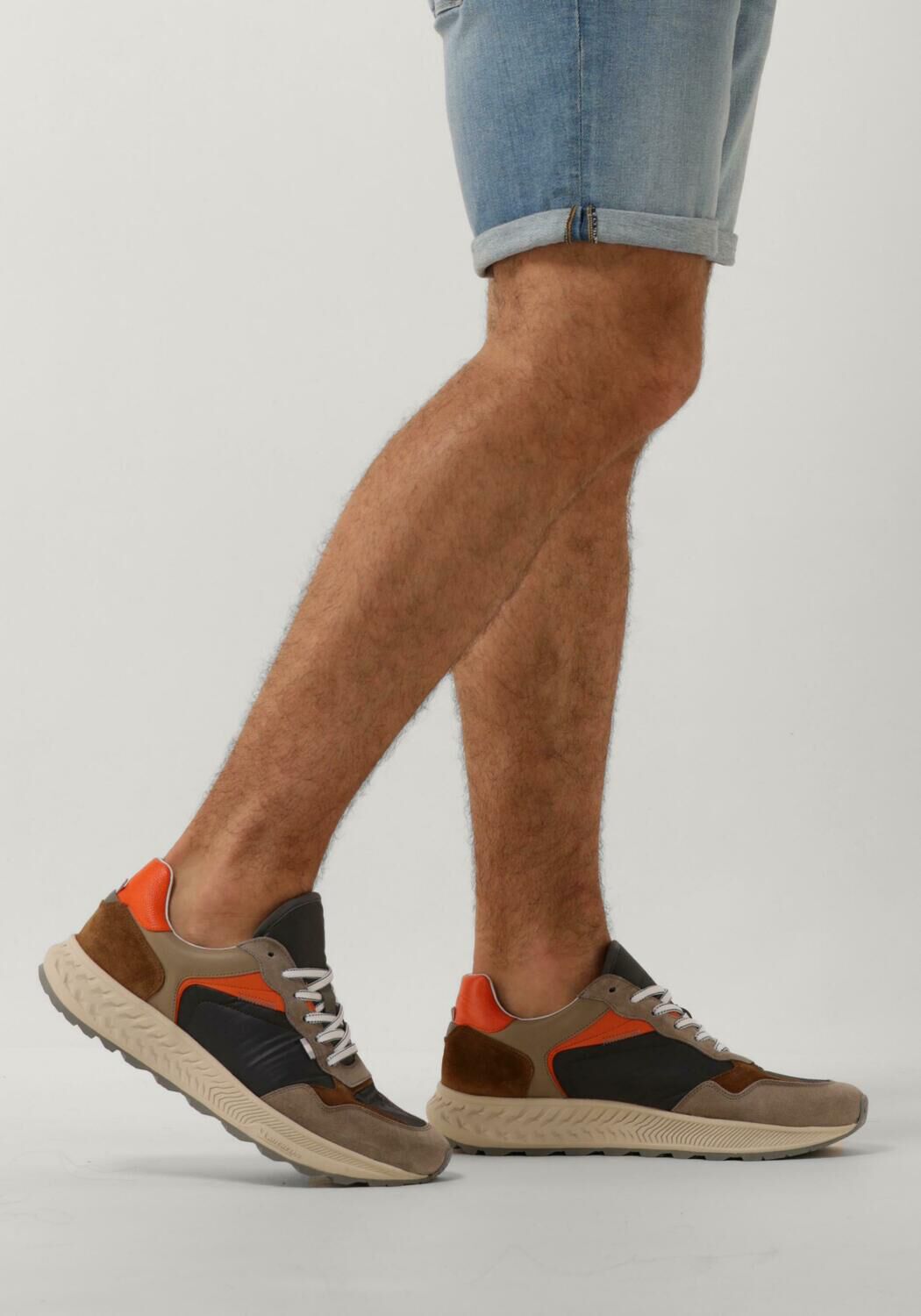 Beige CLAY Sneakers 13655 - large