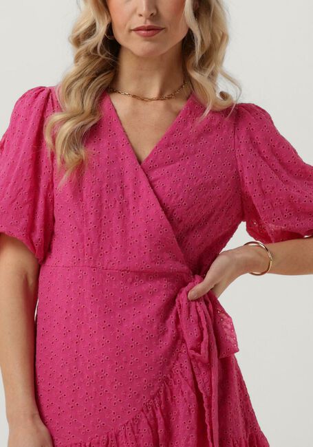 Y.A.S. Mini robe YASVILMA 3/4 WRAP DRESS en rose - large