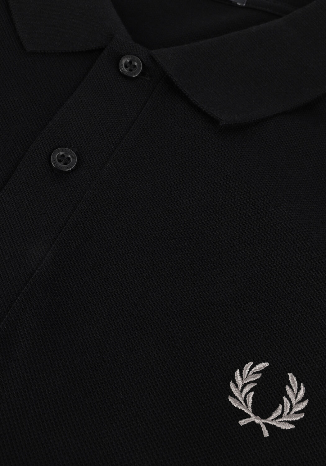 Zwarte FRED PERRY Polo PLAIN FRED PERRY SHIRT - large