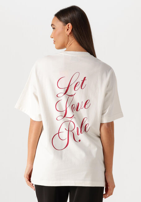 Witte CATWALK JUNKIE T-shirt OVERSIZED GRAPHIC TSHIRT - large