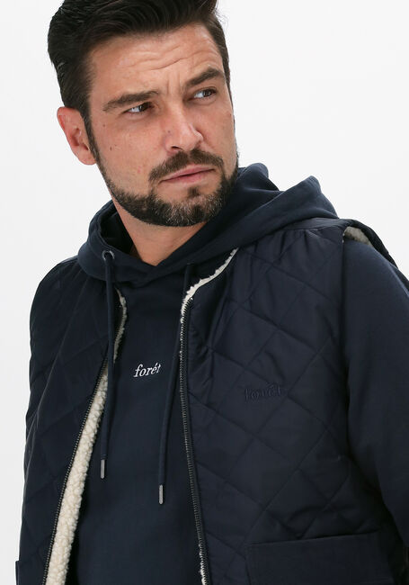 FOR&Eacute;T Veste sans manches REFLECT REVERSIBLE FLEECE VEST Bleu fonc&eacute; - large