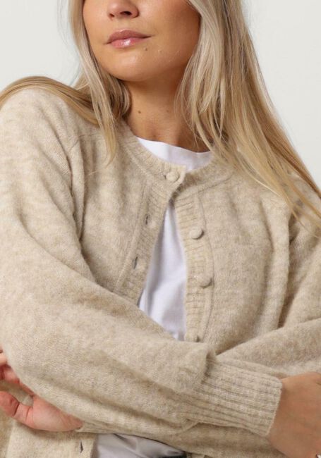 Beige MSCH COPENHAGEN Trui MSCHZASHA HOPE CARDIGAN - large