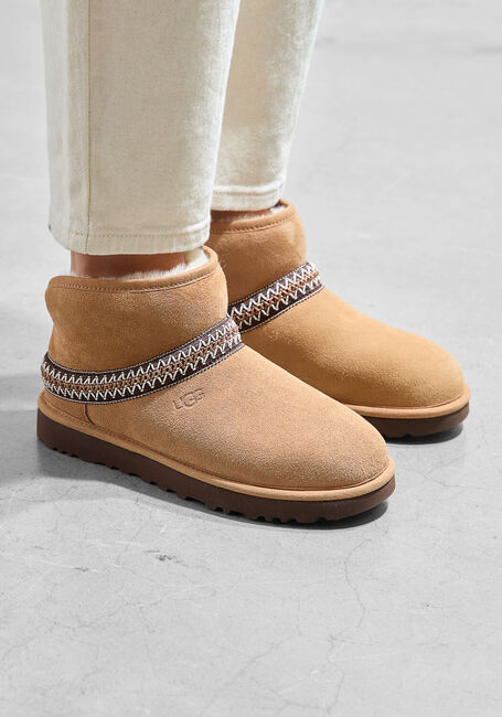 Cognac UGG  CLASSIC MINI CRESCENT Cognac UGG  CLASSIC MINI CRESCENT - large