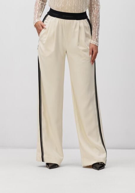 CO'COUTURE Pantalon large AMINA SPLIT LL PANEL Cr&egrave;me - large