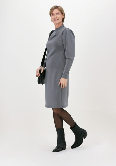 BRUUNS BAZAAR Robe midi IRIT WARREN en gris - large