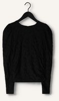 Zwarte CO'COUTURE Top DALIA DRAPE BLOUSE Zwarte CO'COUTURE Top DALIA DRAPE BLOUSE - medium