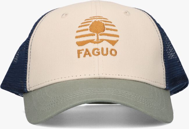 FAGUO TRUCKER CAP HEADS COTTON Casquette en vert - large