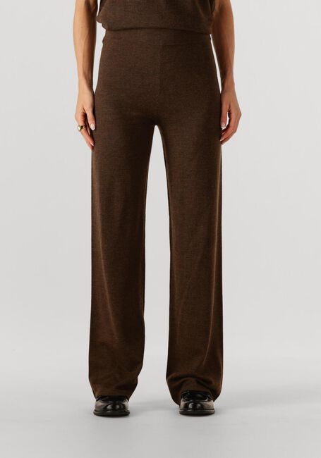 MSCH COPENHAGEN Pantalon large MSCHNEMA AVALINA PANTS en marron - large