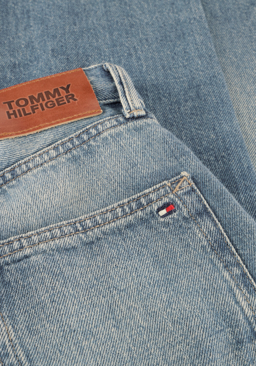 TOMMY HILFIGER Straight leg jeans MODERN STRAIGHT VINTAGE DENIM Bleu clair - large